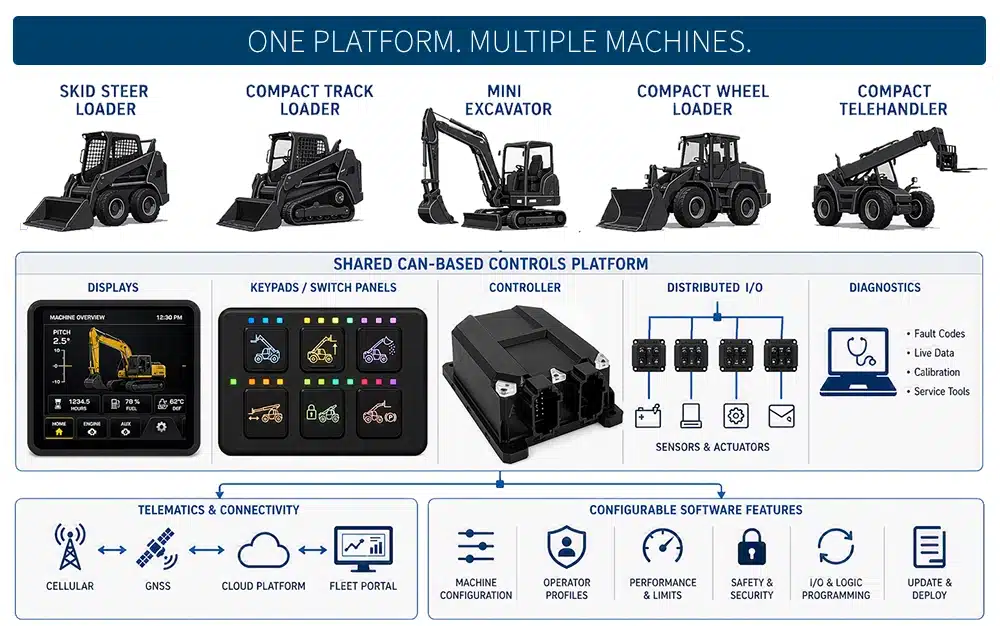 compact machine platform